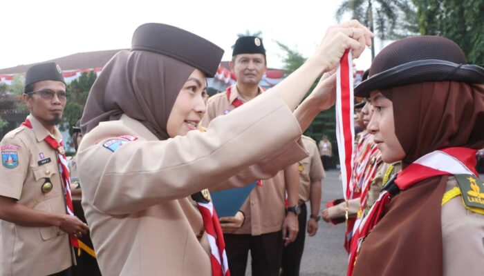 292 Anak Dikukuhkan Jadi Pramuka Garuda, Bupati Serang Tegaskan Pramuka Lahirkan Generasi Tangguh