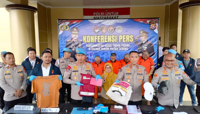 BREAKING NEWS: 5 Tersangka Pengeroyokan Wartawan dan Staf KLH di Serang Resmi Ditahan, Termasuk Oknum Brimob