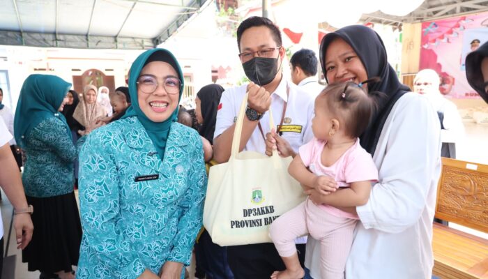 Tinawati Andra Soni Luncurkan “GENTING” di Lebak, Berantas Stunting dengan Aksi Nyata