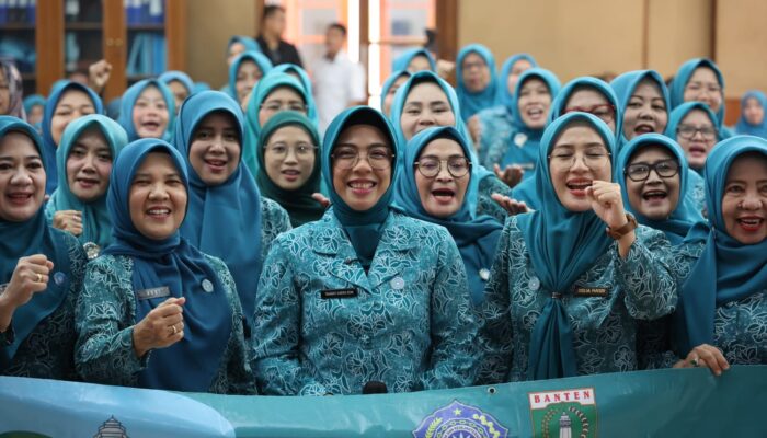 PKK Banten Gencarkan Gerakan B2SA: Tinawati Andra Soni Tegaskan Pola Makan Sehat Kunci SDM Unggul