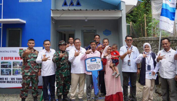 KS Group Bangun Rumah Modular Tahan Gempa di Cilegon, Bukti Sinergi Industri Baja dan TNI untuk Rakyat