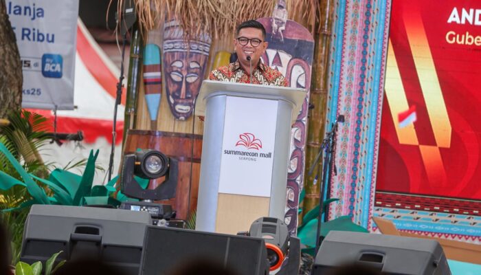 ISF Catat Transaksi Rp25 Triliun, Gubernur Andra Soni Tegaskan Indonesia Tangguh Hadapi Tantangan Ekonomi