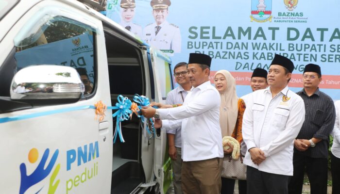 Baznas Serang Raih Penghargaan Nasional, Sekaligus Dapat Hadiah Ambulans dari BUMN
