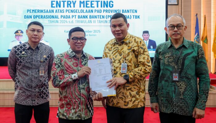 Gubernur Andra Soni Tegaskan Pengelolaan Anggaran Banten Harus Transparan, BPK Siap Bongkar Potensi PAD dan Bank Banten