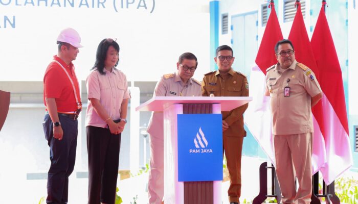 Banten-Jakarta Satukan Kekuatan: 45 Ribu Rumah Tangsel Nikmati Air Bersih dari IPA Pesanggrahan