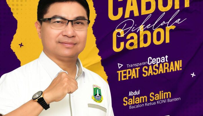 Didukung Hampir Semua Cabor, Abdul Salam Salim Resmi Maju Jadi Calon Ketua KONI Banten 2025-2029