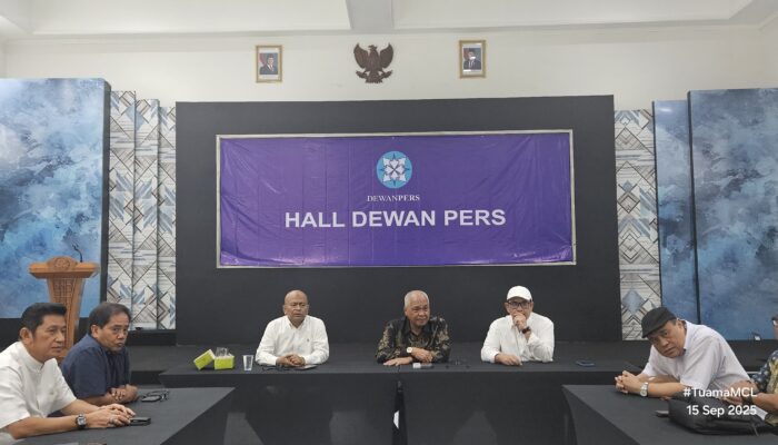 Akhmad Munir Resmi Umumkan Susunan Pengurus PWI Pusat 2025–2030