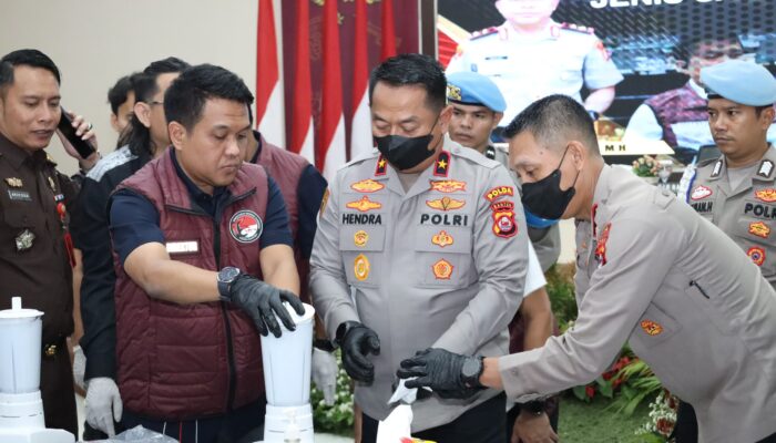 Polda Banten Bongkar 577 Kasus Narkoba, Ribuan Butir Obat Terlarang dan Kilogram Sabu Dimusnahkan