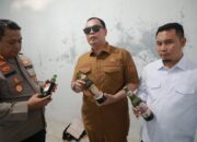 Wali Kota Serang Grebek Gudang Miras Ilegal, Ratusan Botol Disita