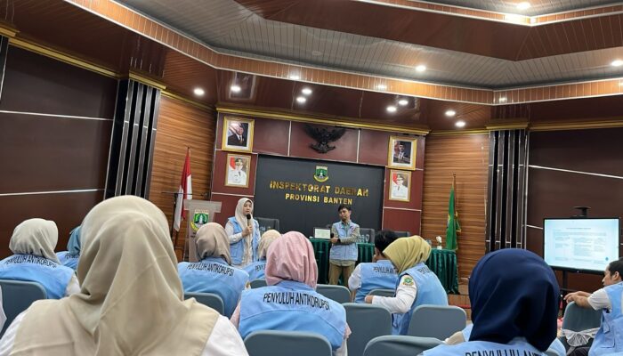 Banten Kobarkan Perang Melawan Korupsi: Forpak dan Inspektorat Perkuat Pasukan Penyuluh Integritas