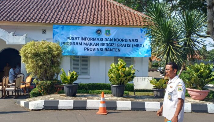 Gubernur Banten Andra Soni Dirikan Sekretariat Program Makan Bergizi Gratis di Jantung Kota Serang