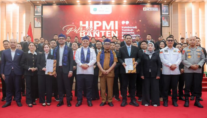 Gubernur Andra Soni Kobarkan Semangat HIPMI: Pengusaha Muda Motor Banten Maju, Adil, dan Anti Korupsi