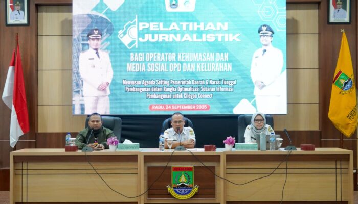 Diskominfo Cilegon Genjot Peran Humas: Satukan Narasi Pembangunan Lewat Pelatihan Jurnalistik