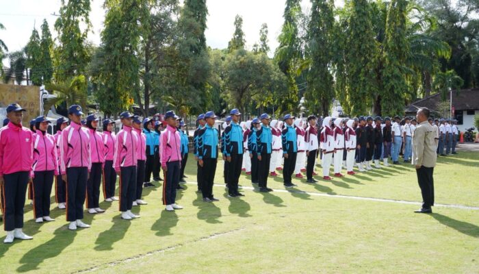 Wakil Wali Kota Cilegon Fajar Lepas 245 Paskibra Cilegon: Siap Rebut Piala Gubernur Banten