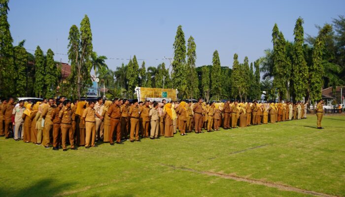Sekda Maman Gebrak Apel Awal Bulan: ASN Cilegon Didesak Tancap Gas, Jangan Kendor Layani Rakyat