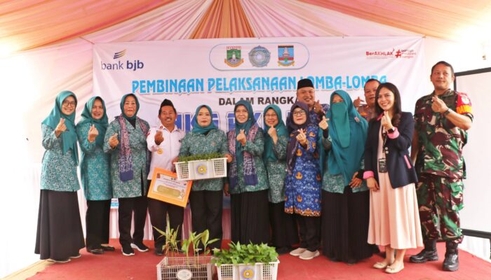 PKK Banten Geruduk Desa Cikedung: Bangkitkan Kader dari Desa Tertinggal Menuju Juara HKG ke-53