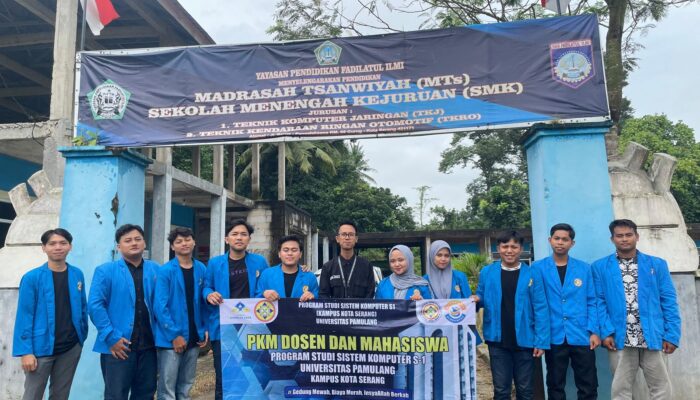 UNPAM Serang Guncang Dunia Pendidikan! Mahasiswa dan Dosen Cetak Generasi Muda Melek Teknologi di SMK Fadilatul Ilmi
