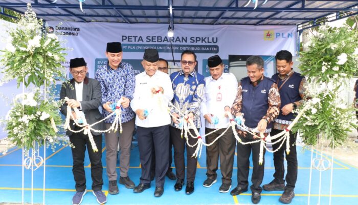 PLN UID Banten Cetak Sejarah, SPKLU Roda Dua Pertama di Sekolah Resmi Beroperasi di SMK Jaya Buana
