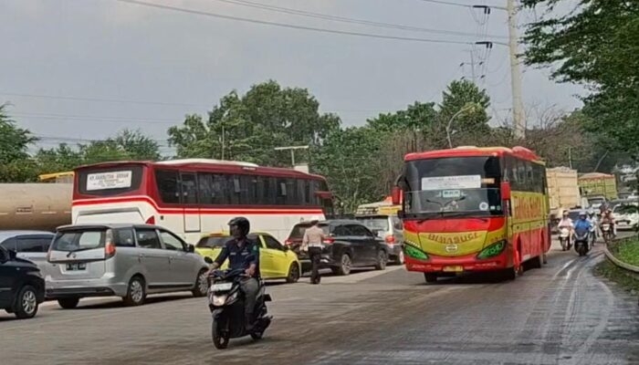 Kasatlantas Polres Cilegon Turunkan Pasukan Khusus Atasi Kemacetan Efek Tambang dan Kelangkaan Solar