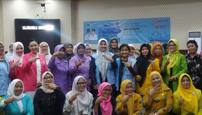 Gelorakan Revolusi Antikorupsi dari Dapur Ibu-Ibu,  Pemprov Banten Libatkan 63 Organisasi Perempuan untuk Wujudkan Banten Bersih Tanpa Suap