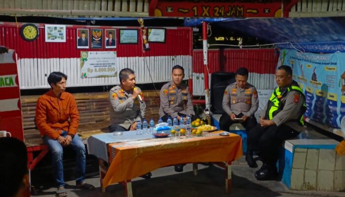 Kapolres Cilegon Gencar Sambangi Pos Kamling: Dorong Sinergi Polisi dan Warga Jaga Keamanan Lingkungan