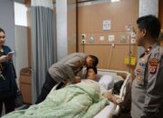 Kapolres Cilegon Turun Langsung Jenguk Anggota Sakit: Bukti Polisi Tak Hanya Tegas, Tapi Juga Punya Hati