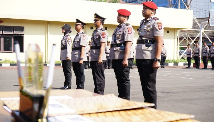 Kapolres Cilegon Rotasi Pejabat Utama, Tiga Kursi Strategis Bergeser Demi Perkuat Polri Presisi