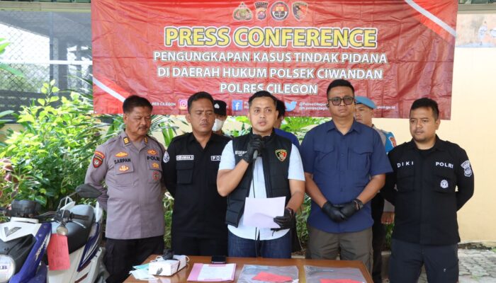 Aksi Curanmor di Cilegon Gagal Total! Warga Gagalkan Pelaku Saat Mendorong Motor, Satu Komplotan Kabur Dikejar Polisi