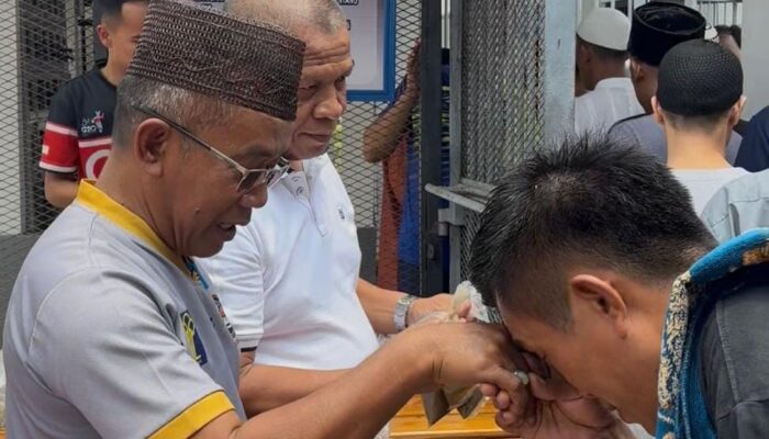 Jumat Berkah di Balik Jeruji: Lapas Serang Tebar Ratusan Porsi Bubur Kacang Ijo, Hangatkan Hati Warga Binaan