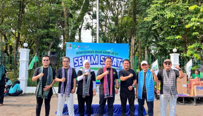 Korpres MW KAHMI Banten Dorong Ketua DPRD Lebak Jadi Anggota Kehormatan, Senam Sehat KAHMI Berlangsung Meriah