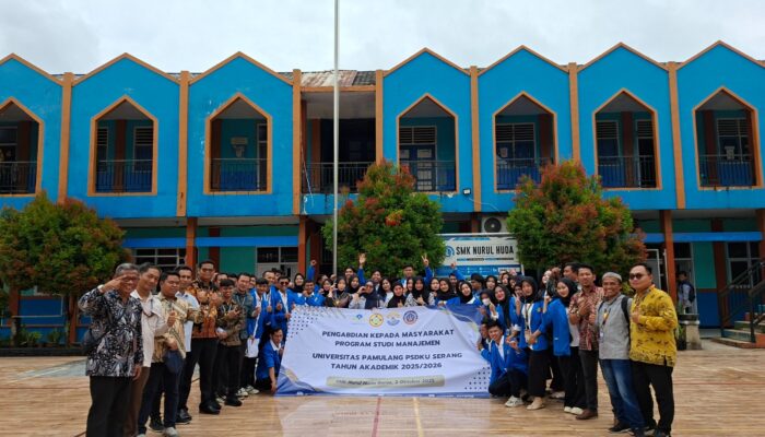 UNPAM Kampus Serang Cetak Generasi Siap Kerja: Dosen dan Mahasiswa Turun Langsung Latih Siswa SMK Nurul Huda Baros