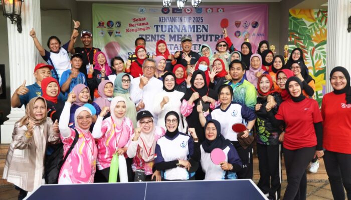 Tinawati Andra Soni Gaungkan Semangat Lansia Hebat di Tangsel: Turnamen Benyamin Cup Jadi Ajang Bukti Lansia Banten Tetap Aktif, Sehat, dan Bahagia