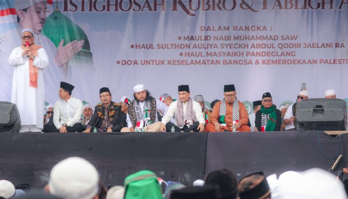 Wagub Banten Dimyati Gaungkan Persatuan Umat: Beda Boleh, Asal Tetap Satu dalam Cinta Rasulullah