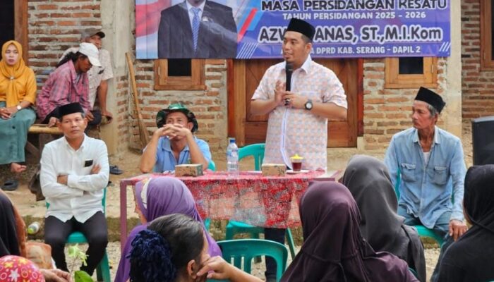 Reses di Kragilan, Azwar Anas Janji Kawal Aspirasi Warga ke Pemerintah Daerah