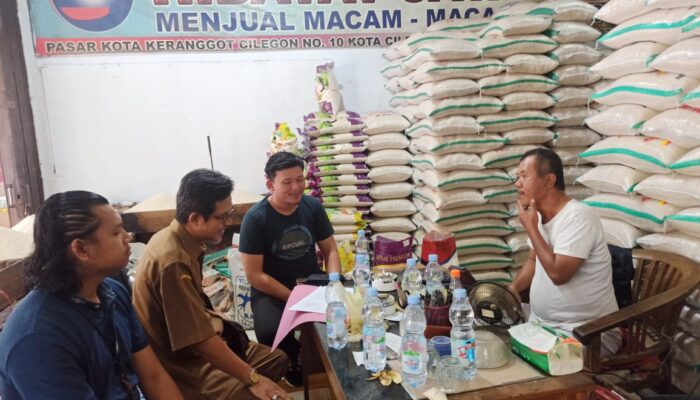 Harga Beras di Cilegon Tetap Terkendali! Polres dan Disperindag Pastikan Tak Ada Lonjakan, Semua di Bawah HET