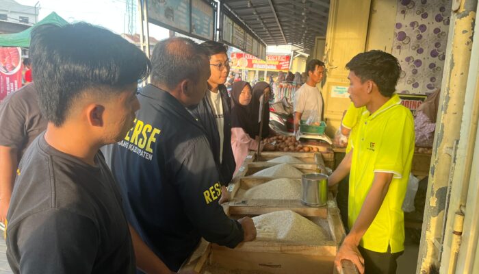 Polres Serang Turun Gunung: Harga Beras Dipantau Ketat, Pastikan Tak Ada Spekulan Bermain di Pasar