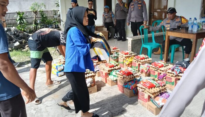 Kapolres Serang Banjiri Bantuan untuk Warga Terdampak Radiasi Cesium 137, Bukti Polisi Tak Hanya Menjaga tapi Juga Mengasihi
