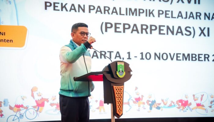 Gubernur Andra Soni Lepas 328 Pejuang Olahraga: Banten Bidik Prestasi Emas di Popnas dan Peparpenas 2025