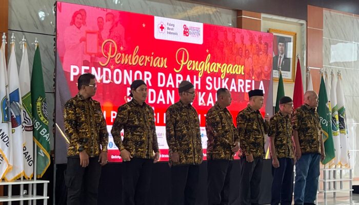 220 “Pahlawan Tanpa Suara” Raih Penghargaan PMI Banten: Setetes Darah, Sejuta Harapan untuk Kemanusiaan