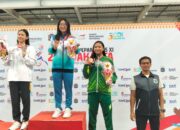 Dua Hari, Dua Emas! Michelle Suryadi Fang Bikin Banten Berjaya di Kolam Popnas 2025