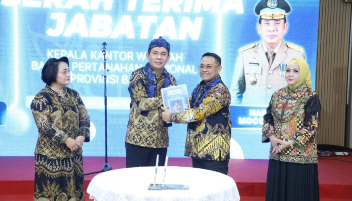 Estafet Kepemimpinan Penuh Makna: Harison Mocodompis Resmi Nahkodai BPN Banten, Lanjutkan Warisan Emas Sudaryanto