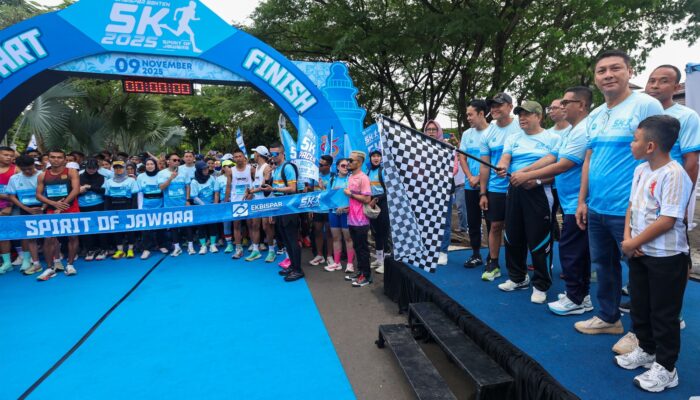 Gubernur Andra Soni Lepas 1.200 Pelari di Ekbispar Banten 5K: Dorong Semangat Olahraga hingga ke Desa