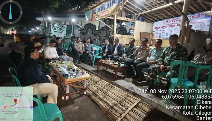 Kapolsek Cibeber AKP Atep Mulyana Gerakkan Warga Hidupkan Kembali Pos Kamling, Wujudkan Cibeber Aman dan Kondusif