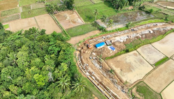 Genjot Ketahanan Pangan, Pemprov Banten Bangun Irigasi Rp8,4 Miliar untuk Sejahterakan Petani Cisata