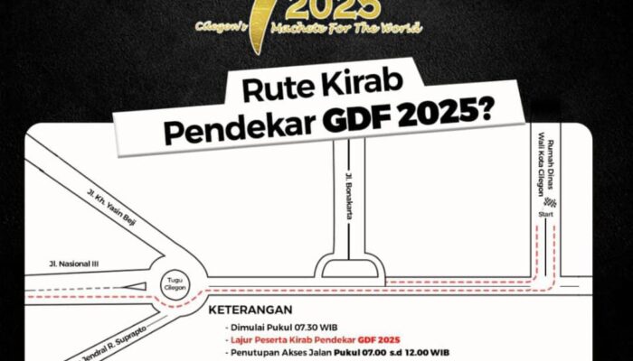 Cilegon Siaga! Ribuan Pendekar Kepung Kota, Rekayasa Lalin Diterapkan Jelang Golok Day Festival 2025