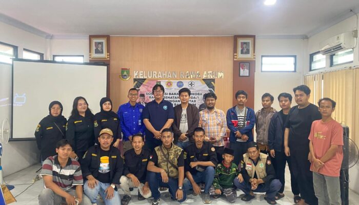 Rawa Arum Perangi Narkoba, Karang Taruna Tunas Arum Gaungkan Gerakan Pemuda Sehat Tanpa Zat Terlarang