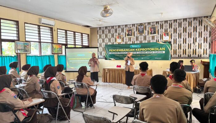 Pramuka Cilegon Cetak Pasukan Protokol Tangguh: Disiplin, Santun, dan Siap Pimpin Setiap Upacara