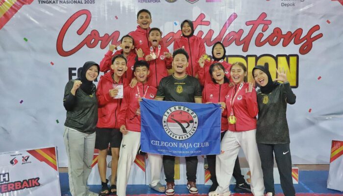 Cilegon Baja Club Menggila! Borong 21 Medali di Piala Menpora 2025, 15 Emas untuk Kota Baja