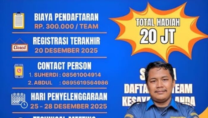 Turnamen Voli Terbesar di Cilegon Kembali Digelar,  “Tunas Mekar Cup II” Siap Ledakkan Semangat Pemuda dengan Hadiah 20 Juta Rupiah
