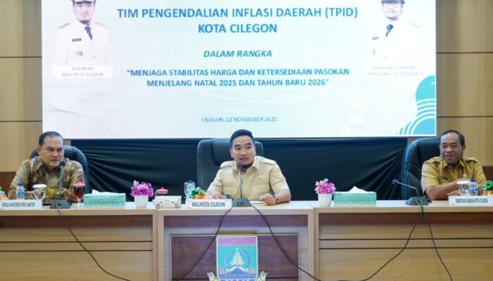 Jelang Nataru, Cilegon Siaga Inflasi! Wali Kota Robinsar Kerahkan Langkah Besar Stabilkan Harga Pangan